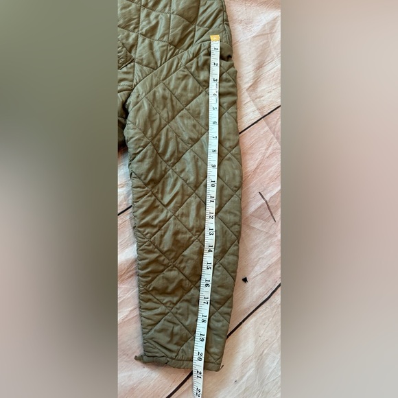 Womans BANANA REPUBLIC XS/S QUILTED Khaki GREEN PUFFER JACKET WOMEN RN 54023 - Picture 4 of 7